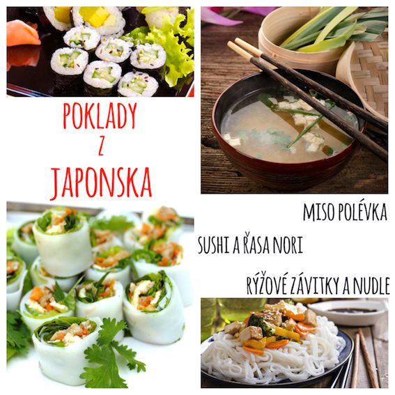 Obrovské množství receptů japonské kuchyně je vhodné pro vegany a vegetariány.