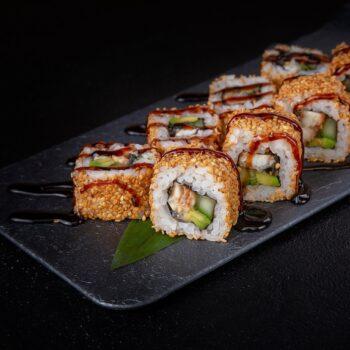 Smazene sushi recept